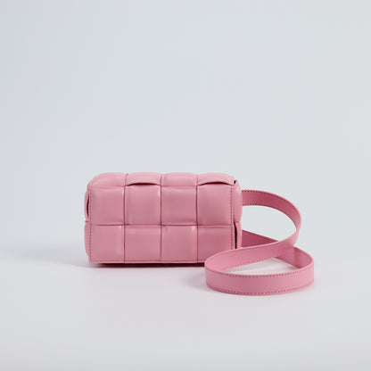 Woven Small Square Bag Women's Commuter Chain Creative Pillow Bag Simple Fashion Large Capacity Crossbody Bag