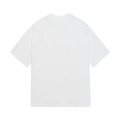 Fashion Brand Loose Casual Men's Short Sleeve