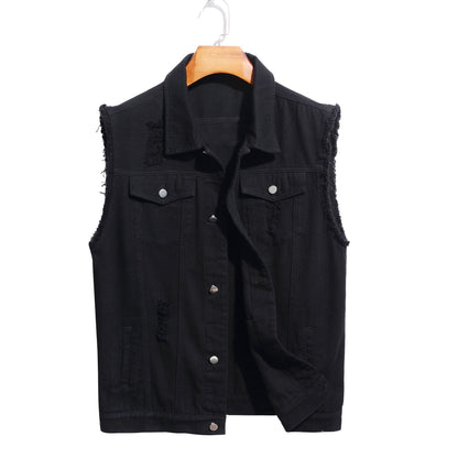 Classic Fashion Fashion Black Vest