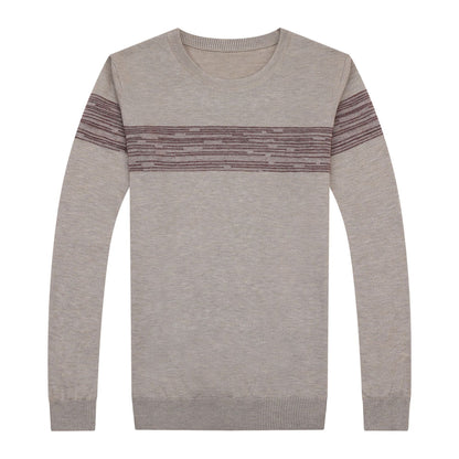 Winter Sweater Long Sleeve Men's Sweater Straight