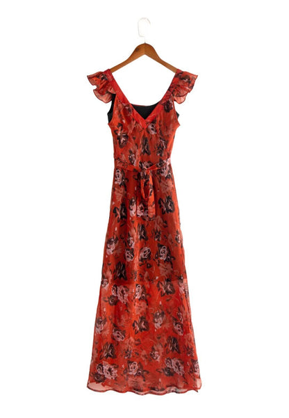 Fashion Elegant Floral Slim Fit Dress