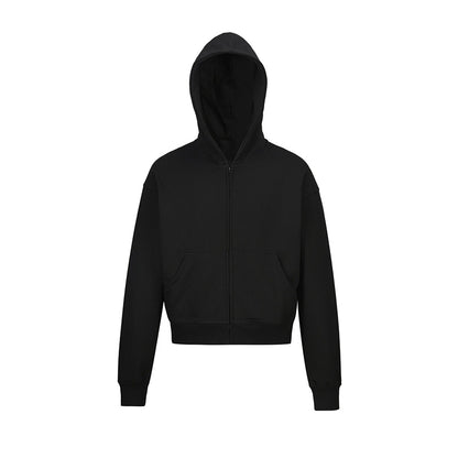 Solid Color Short Hoodie For Men And Women