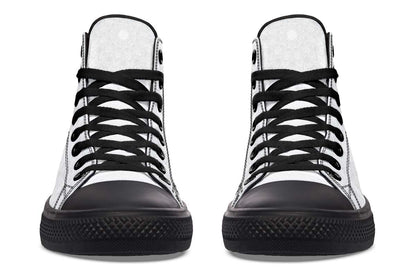 Printed Couple High-top Canvas Shoes