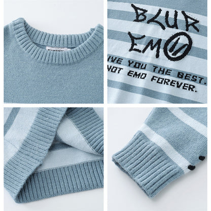 Male And Female Couple Student Versatile Casual Sweater