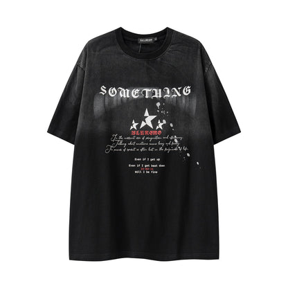 Washed And Worn Short Sleeve for Men