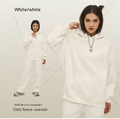 Thick Hooded Trendy Men's Sweater