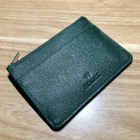 Leather Coin Purse Cowhide Card Case