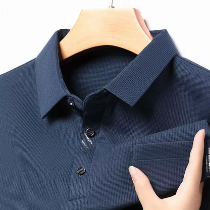 Men's Long Sleeve Cotton Casual Bottoming Shirt