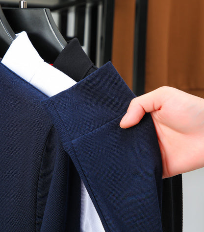 Slit Hemline At Hem Spring And Autumn T-shirt