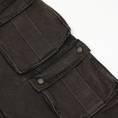 Loose Personality Straight Long Jeans