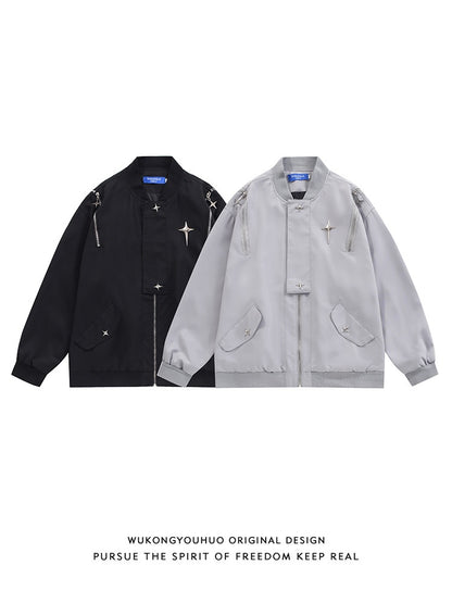 Retro Street Loose All-match Couple Casual Jacket