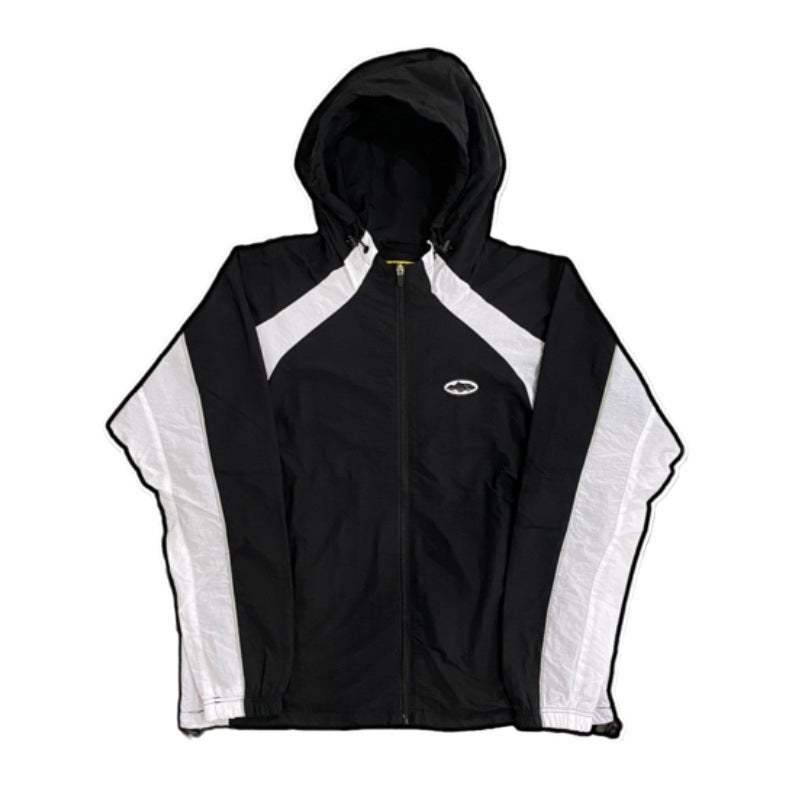 Stitching Jacket Coat American Street