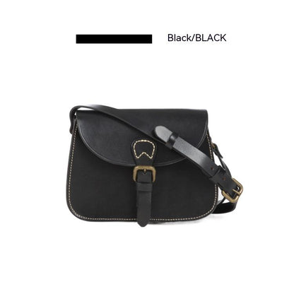 Real Full-grain Leather Crossbody Bag
