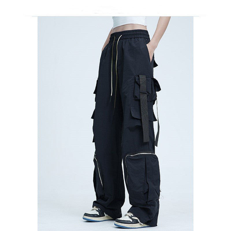 Men's And Women's Same Style Mechanical Style Workwear Pants