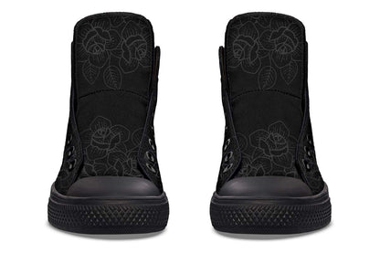 Printed Couple High-top Canvas Shoes