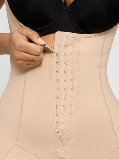 Postoperative U-Shaped Chest Support 3-breasted Body Shaper