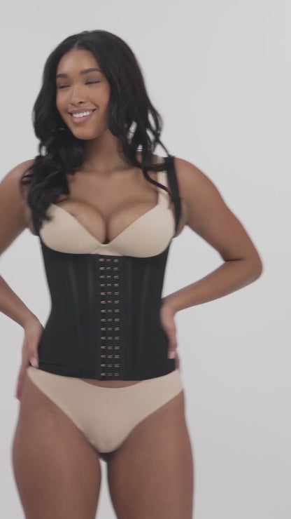 13 Built-in Steel Bone Girdle U-shaped Chest Support Waist Trianer Vest