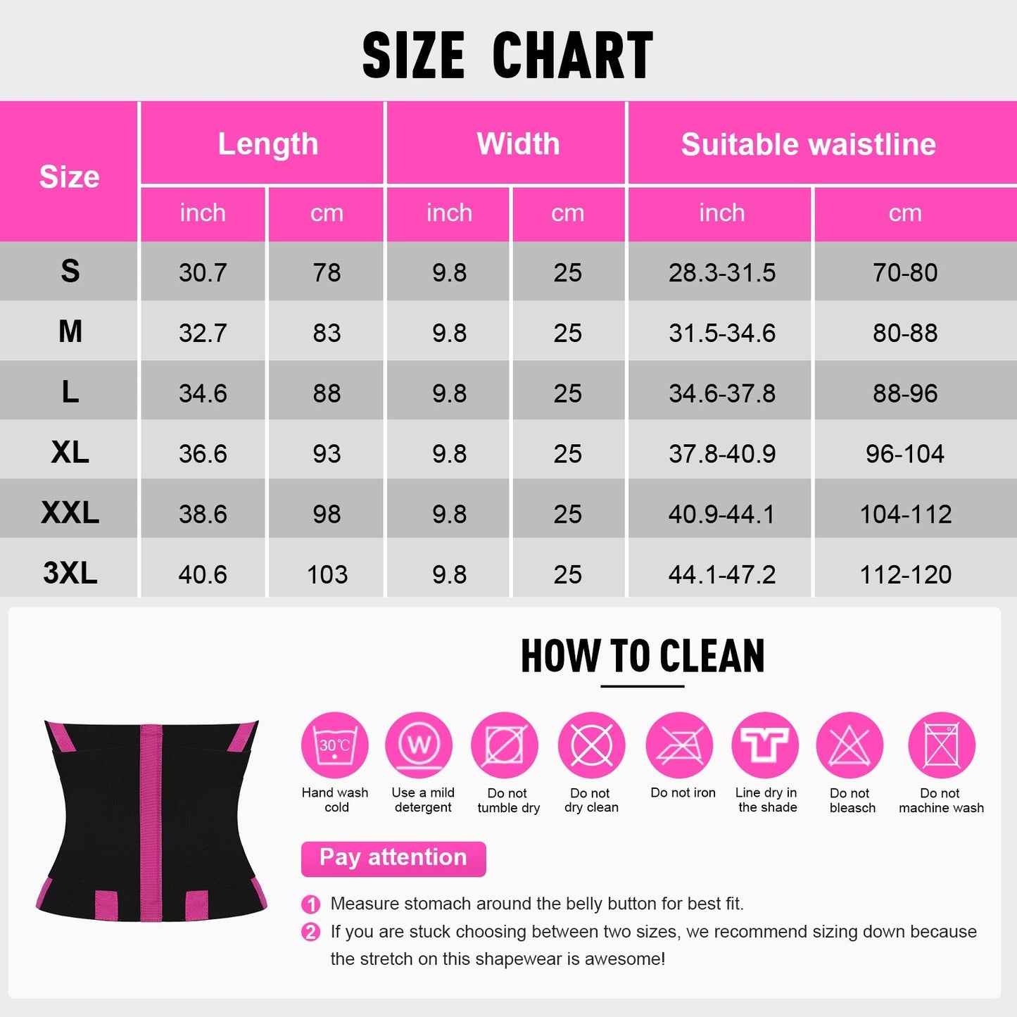 WAIST TRAINER BELT