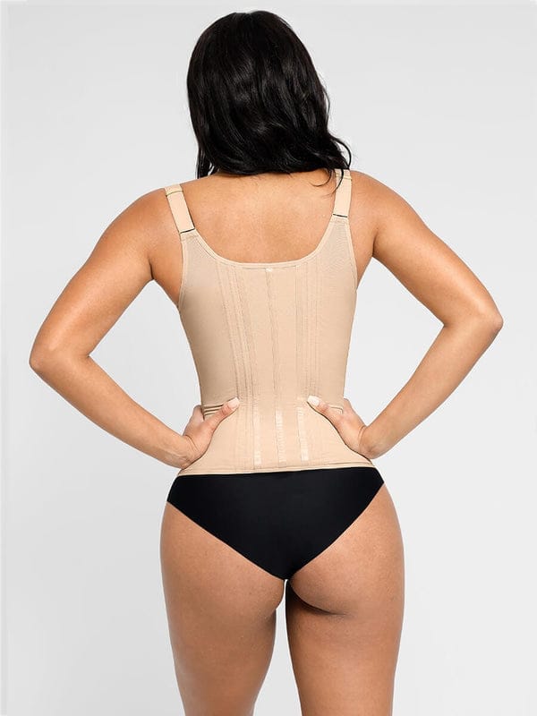 13 Built-in Steel Bone Girdle U-shaped Chest Support Waist Trianer Vest