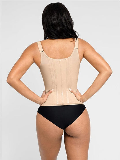 13 Built-in Steel Bone Girdle U-shaped Chest Support Waist Trianer Vest
