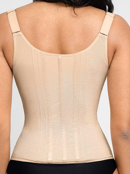 13 Built-in Steel Bone Girdle U-shaped Chest Support Waist Trianer Vest