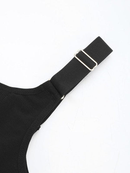 13 Built-in Steel Bone Girdle U-shaped Chest Support Waist Trianer Vest